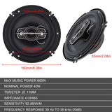 Haut-parleur coaxial de 6,5 pouces pour modification de haut-parleur audio de voiture max 600W pour toutes les voitures