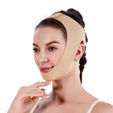 Masque Lifting Visage eten Forme de V Double Effet Liftant et Amincissant pour un VisageAmincissantVisage Redessiné et JeuneBandage