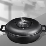 Rôtissoire pour patates douces, rôtissoire pour pommes de terre et châtaignes en fonte de haute qualité pour barbecue en fonte