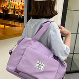 Nouveau sac de voyage pliant mode sport yoga sac de fitness séparation sèche et humide grande capacité sac d'expansion légère