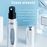 Flacon parfum vide 5ml 2 pcs vaporisateur parfum voyage recharge parfum–spray compact élégant et anti-fuite flacon parfum vide