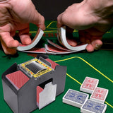 Nouveau Mélangeur de cartes électrique en plastique, entièrement automatique à 6 niveaux, mélangeur de cartes de poker