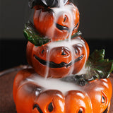 Citrouille d'Halloween Lavande   10.4*10.2*17.6cm   Brûleur d'encens Reflow   Décoration d'ambiance     Décoration Halloween