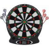 Cible de fléchettes 43cm Conception de score multifonction Facile à installer Adapté pour intérieur et extérieur Jeu de fléchettes