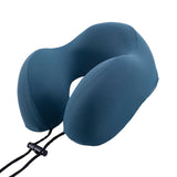Oreiller de soutien cervical en forme de U Oreiller cervical en nylon Oreiller de voyage portable Oreiller de sommeil