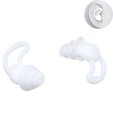 Bouchons d'oreille en silicone, 2 paires, pour la natation, imperméables à l'eau, pour dormir et réduire le bruit