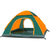 Tente de plage 200x150x115cm 3-4 personnes Tissu oxford tente anti uv tente familiale avec 8 piquets de sol et 4 cordes coupe-vent