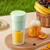 Mini Blender 350 ml Compact et portable Boost d'énergie Rechargeable par USB Convient à toutes les occasions Presse agrumes manuel