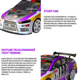 Voiture télécommandée 2.4 GHz 4WD RC voiture l'échelle réaliste voiture de course à dérive 40kmh jouet automobile modèle de dérive