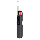 Détecteur de caméra batterie grande capacité 500 mAh balayage infrarouge et détection de microphone espion brouilleur WiFi noir