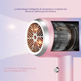 Sèche cheveux 1200W réglage à 4 vitesses Technologie intelligente de température constante Moteur à grande vitesse Hair Dryer