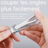 oupe-ongles 14x89mm grande ouverture pointu acier inoxydable outils  manucure facile transporter manucure facile soin des ongles