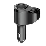 Allume cigarette 12v-24v universel 3100mA allume-cigarette voiture téléphone portable chargeur rapide 3 en 1 allume cigarette USB