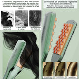 Lisseur cheveux 30x4,2x4,8cm fer à repasser plat en maïs clipper curling wand huile essentielle chaleur rapide rouleaux chauffants