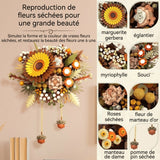 Kit de construction de bouquet de fleur 28x8x33cm peut être accroché kit de construction de fleurs blocs de construction fleur