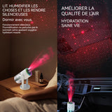 Humidificateur d'air 280mL 2 modes pulvérisation USB 7 lumières colorées tourner anti-brûlure à sec Universel diffuseur d'huiles