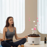 Humidificateur d'air à flamme diffuseur d'huile essentielle machine d'aromathérapie de bureau télécommande cadeau créatif