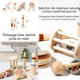 Instruments de musique 5 pcs Hochet à main instrument de musique jouet éducatif pour la petite enfance instrument de musique enfant