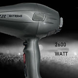 Lizze sèche-cheveux 2600W 220V noir séchage rapide température constante soins capillaires professionnel ion style sèche-cheveux