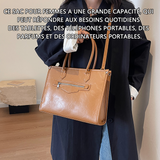 Sac à main commuter haute qualité volume élevé nouveau style sacoche sobriété épaule tote bag à la mode et populaire bonne qualité