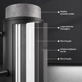 Lampe de table 220v LED USB rechargeable Lampe de chevet pour la maison Lampe de table pour la chambre Lampe de table d'ambiance