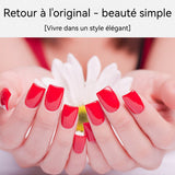 Lime à ongles 13cm en acier inoxydable lime à ongles double face givrée pour manucure outils pour les ongles usage domestique