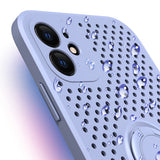 Boîtier de protection  Convient à l'iPhone 12Pro  Dissipation de la chaleur Support pour anneau de doigt  Design de haut niveau