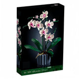 Kit de construction de bouquet de fleur phalaenopsis 30x39cm kit de construction de fleurs blocs de construction de fleur cadeau