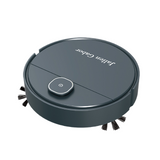 Robot aspirateur 5 en 1 forte puissance d'aspiration 1800Pa avce 1200mAh batterie détection obstacles aspirateur automatique bleu