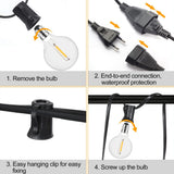 12 pièces 1W LED solaire extérieure chaîne fil de cuivre lumière IP45 extérieur paysage jardin lumière jardin lumière solaire