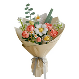 Kit de construction de bouquet de fleur 864PCS kit de construction de fleurs blocs de construction de fleur cadeaux de vacances