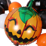 Ballon d'halloween en film d'aluminium, ballon décoratif de forme spéciale de dessin animé, ballon de fête à thème d'halloween