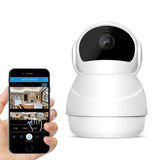 Caméra de surveillance  1080P   Vision nocturne infrarouge  Voix bidirectionnelle  Écoute à distance vue panoramique à 360