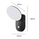 Lampe LED murale d'extérieur lampe de jardin étanche lampe de table balcon lampe murale d'intérieur sans fil super lumineuse