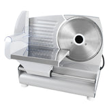 Trancheuse 38x20x30cm 0-15mm 220V Petit hachoir à viande électrique domestique coupe-fruits Trancheuse de boeuf et de mouton gris