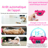 ollier anti aboiement chat 2 modes réglables rechargeable taille ajustable collier pour chat petit portable anti aboiement chat