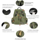 Sac à dos 22x14x33cm sac à dos militaire vert multifonctionnel maman sac à dos étanche voyage en plein air maman sac sac a dos