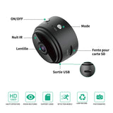 Mini camera sans fil 720P mini Camera Espion micro caméra WiFi cam vision nocturne détection de mouvement caméras de surveillance