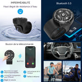 Télécommande bluetooth 47mm +120mm diamètre intérieur bouton volant voiture contrôleur de téléphone portable télécommande sans fil
