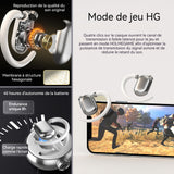 Écouteurs Bluetooth 400mAh étanchéité IPX5 réglage de l'étanchéité stéréo bilatéral charge pendant 60 minutes crochet d'oreille