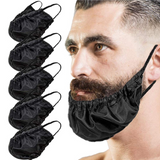 ouvre-barbe 5PCS protecteur de barbe bonnet pour barbe homme turban pour barbe homme couvre-barbe réglable résistant à l'huile