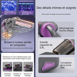 Aspirateur anti acariens 15000pa 2000mah LED écran aspirateur à main avec 320ml boîte à poussière aspirateur matelas anti acariens