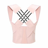 orrecteur de posture 25x30x3cm rose pour adultes de 165 à 170 cm/115 à 135 kg redresse dos ceinture dorsale posture correcteur