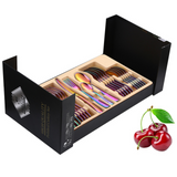 ouverts de table ensemble de 24 pièces vaisselle en acier inoxydable ensemble couteau steak fourchette et cuillère cadeaux de noël