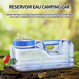 Réservoir d'eau potable 10L 40x20x18cm  réservoir d'eau de camping reservoir eau seau avec robinet réservoir d'eau pour camping