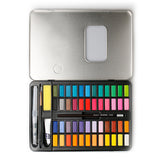 Set de Peinture Aquarelle Professionnel 48 Couleurs Boite d'Aquarelle Set de Peinture Aquarelle Solide Convient pour garçons filles