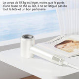 sèche-cheveux 1600W 4 niveaux vitesse et 8 modes de brushing  LED hair dryer  professionnel seche cheveux ionique sechoir cheveux