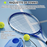 Raquette de tennis 69x27.5cm raquette de tennis pour enfants lot de 1 raquettes de tennis raquettes de tennis pour adultes bleu