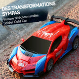 Voiture télécommandée jouets voiture électrique télécommandée Voiture télécommandée transformable jouets pour enfants boîte cadeau