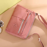 Nouvelle mode Simple sac à bandoulière dames grande capacité polyvalent résistant à l'eau sac à dos sac de messager sac en Nylon